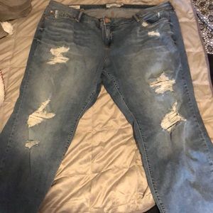 Torrid boyfriend cut jeans